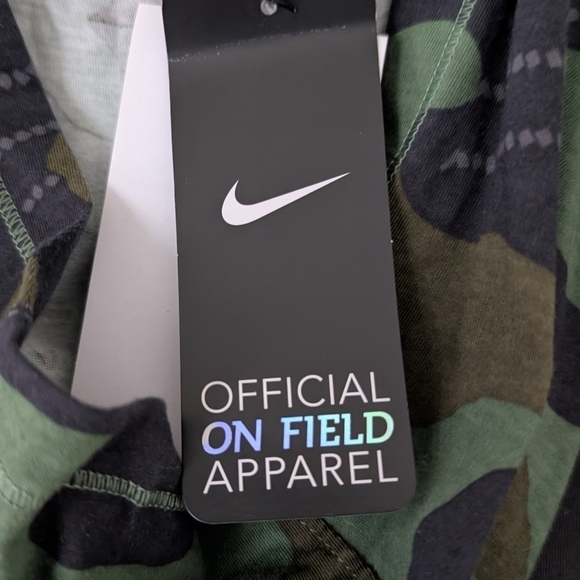 Mens Michigan Wolverines Grey Nike Jordan Military Hooded Sweatshirt Size Small - Picture 5 of 14